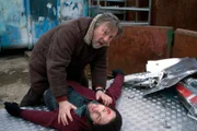 ARD/rbb TATORT, "Mauerpark", Deutschland, Regie Heiko Schier, Vogt (Robert Gwisdek) wird von einem Unbekannten verfolgt und von Pollak (Hansjürgen Hürrig) verletzt aufgefunden.