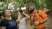 Familie Stelzer auf einem Landgang