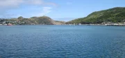 hafen, bucht, wasser, blau, st johann, landschaft, neufundland