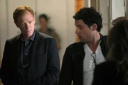 Lt. Horatio Caine (David Caruso, l.); Jason Huntsman (Ben Hollingsworth, r.)