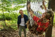 Katie Fforde - Familie auf Bewährung Episode 34 Eine ungewöhnliche Begegnung: Bernahrd Bettermann als Pinch, Anne-Kathrin Kramer als Jane Grant.