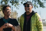 Samuel L. Jackson trifft Joe’l Billingsley. Ihr Ururgroßvater hat die Stadt Africatown in den USA gegründet.
