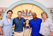 (v.li.): Sam Nixon, Mark Rhodes, Alyth, Graham Hornigold, Allegra McEvedy.