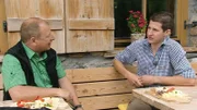 Harry Prünster auf der Hintenbachalm in Aschau.