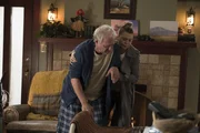 Thatcher Grey (Jeff Perry, l.); Meredith Grey (Ellen Pompeo, r.)