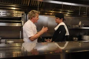 Lassen sich die Köche des "DownCity" wirklich von Gordon Ramsay (l.) helfen?
