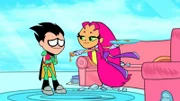 v.li.: Robin, Starfire