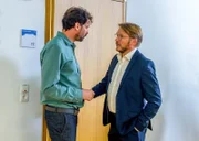 v.li.: Michael Hauser (Marcel Mohab), Reinhard Vogt (Serge Falck)