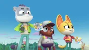 v.li.: Sam, Cubby, Kit