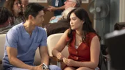 Dr. Benson Kwan (Harry Shum jr., l.); Molly Tran (Dianne Doan, r.)