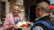 Harry Prünster auf der Gemskogelhütte am Katschberg Rennweg.