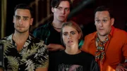 Wird Dr. Gerner dem Cherry Palace helfen? (v.l.) Nihat (Timur Ülker), Yannik (Maximilian Schneider), Liz (Sarah Mangione) und Matthias (Nico Birnbaum) halten die Spannung kaum aus...