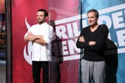 Steffen Henssler, Dieter Nuhr (r.)