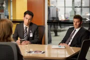 Booth (David Boreanaz, R) und FBI Special Agent James Aubrey (John Boyd, L.)