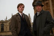Endeavour Morses (Shaun Evans, l.) Vorgesetzter DI Fred Thursday (Roger Allam, r.) vertraut meist in Morses Fähigkeiten.