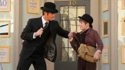 Detective Murdoch (Yannick Bisson) und Dorrie (Jason Spevack).