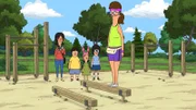 v.li.: Linda, Gene, Louise, Tina, Gayle