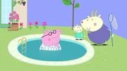 v.li.: Daddy Pig, Gabriella Goat, Signor Goat