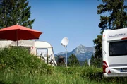 Stillleben auf dem Campingplatz Tennsee