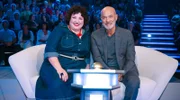 Bei "Was kann der Mensch" gemeinsam im Rateteam: Meltem Kaptan und Heiner Lauterbach.