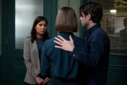 (l-r) Maura Tierney as Lieutenant Jessica Brady, Luke Slattery as Jacob Albrecht.