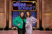 Treten bei "Wer weiß denn sowas?" als Kandidatinnen an: Die Songschreiberin und Sängerin Alina (l.) und die Liedtexterin und Sängerin Ella Endlich (r.).
