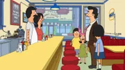 v.li.: Bob, Linda, Gene, Louise, Sergeant Bosco, Tina
