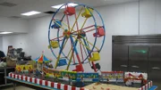 Finished Ferris Wheel Cake at Lackawanna.