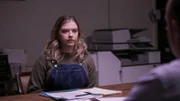 Maura Kanter (Robin Healey) being questioned by detectives