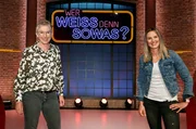 ARD WER WEISS DENN SOWAS? FOLGE 751, "Petra Behle und Denise Herrmann", am Dienstag (02.11.21) um 18:00 Uhr im ERSTEN. Als Kandidatinnen zu Gast bei "Wer weiß denn sowas?": Die ehemalige Biathletin Petra Behle (l.) und die Biathletin Denise Herrmann (r.).