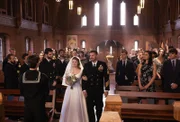Kerri Medders as Emma and David Boreanaz as Jason Hayes in SEAL Team episode 10, season 7, streaming on Paramount+.