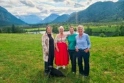 Seelenorte auf dem Franziskusweg bei Eschenlohe. Weiteres Bildmaterial finden Sie unter www.br-foto.de.