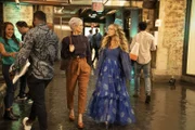 Miranda Hobbes (l. Cynthia Nixon) und Carrie Bradshaw (Sarah Jessica Parker)