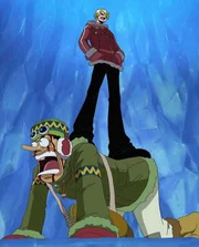 Lisop und Sanji.. One Piece, Staffel 7