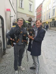 Von links: Oliver Storz und Seppi Küblbeck.