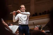Sternstunde Musik Vivat Helvetia – Das Konzert zum Nationalfeiertag Flötist Sébastian Jacot