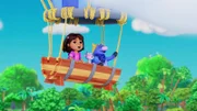 v.li.: Dora, Boots, Benny