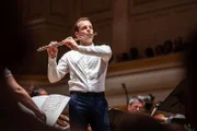 Sternstunde Musik Vivat Helvetia - Das Konzert zum Nationalfeiertag Flötist Sébastian Jacot.