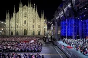 Auf dem Mailänder Domplatz präsentiert Juan Diego Flórez unter anderem Arien von Donizetti, Rossini und Puccini.