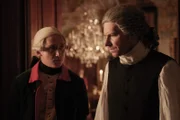 L-R: Joseph II. (Aaron Friesz), Van Swieten (David Švehlík).