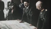 Hitler zu seinen Generälen: "Der bevorstehende Kampf ist ein Kampf zweier Weltanschauungen (…). Die jüdisch-bolschewistische Intelligenz muss beseitigt werden."