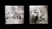 Fünf Fotos wurden am 6. August in der Nähe des Epizentrums des Atombombenabwurfs aufgenommen. Sie wurden nie der Öffentlichkeit gezeigt und sind die einzigen erhaltenen Dokumente, welche die Reaktion der Einwohner von Hiroshima in dem Moment kurz vor dem Angriff zeigen.
