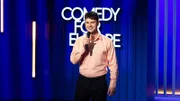 Ivan Thieme im Studio bei "Comedy for Europe"