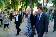 Königin Margrethe II. in Tivoli.