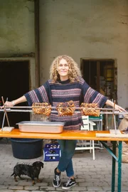 Viktoria grill für das farm to table dinner