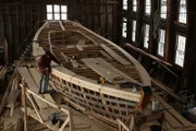 Kanadas deutsche Küste Lunenburg in Nova Scotia Bootsbau