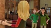 Die Arbeit, die Wendy von Flavio übernommen hat, ist härter als sie gedacht hat. Da freut sie sich, als ihre besten Freunde Bianca und Jerry überraschend zum Helfen kommen.