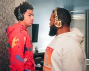 (v.li.): Marcus Scribner (Andre ‚Junior‘ Johnson jr.), Anthony Anderson (Andre ‚Dre‘ Johnson).