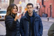 Olivia Benson (Mariska Hargitay) und Joe Velasco (Octavio Pisano)    +++