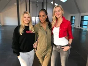 V.l.: Anne-Sophie Briest, Barbara Becker, Miriam Höller